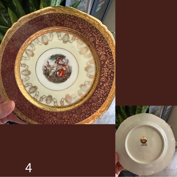 (7) RARE & VINTAGE FINE CHINA 22KT GOLD - Picture 4 of 7